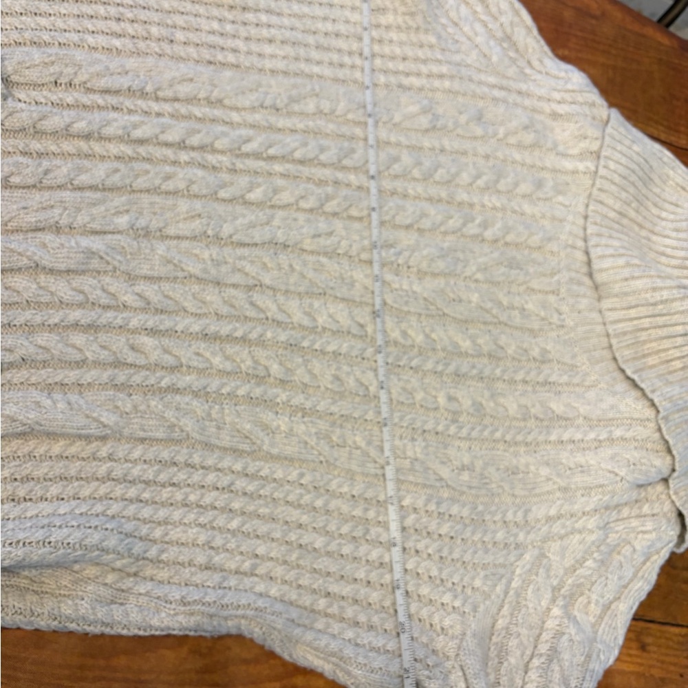 Rachel Zoe Ivory Knit‎ Long Sleeve Dress - Picture 6 of 9